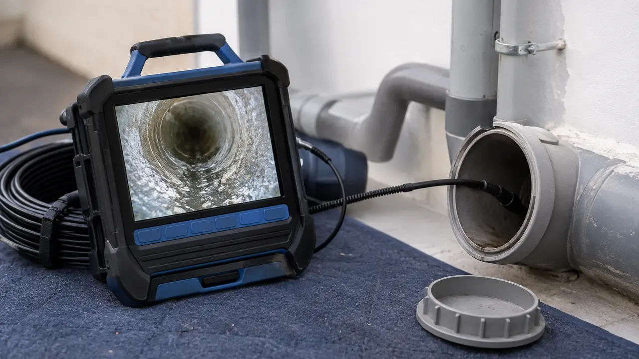 Caméra professionnelle d’inspection de canalisation
